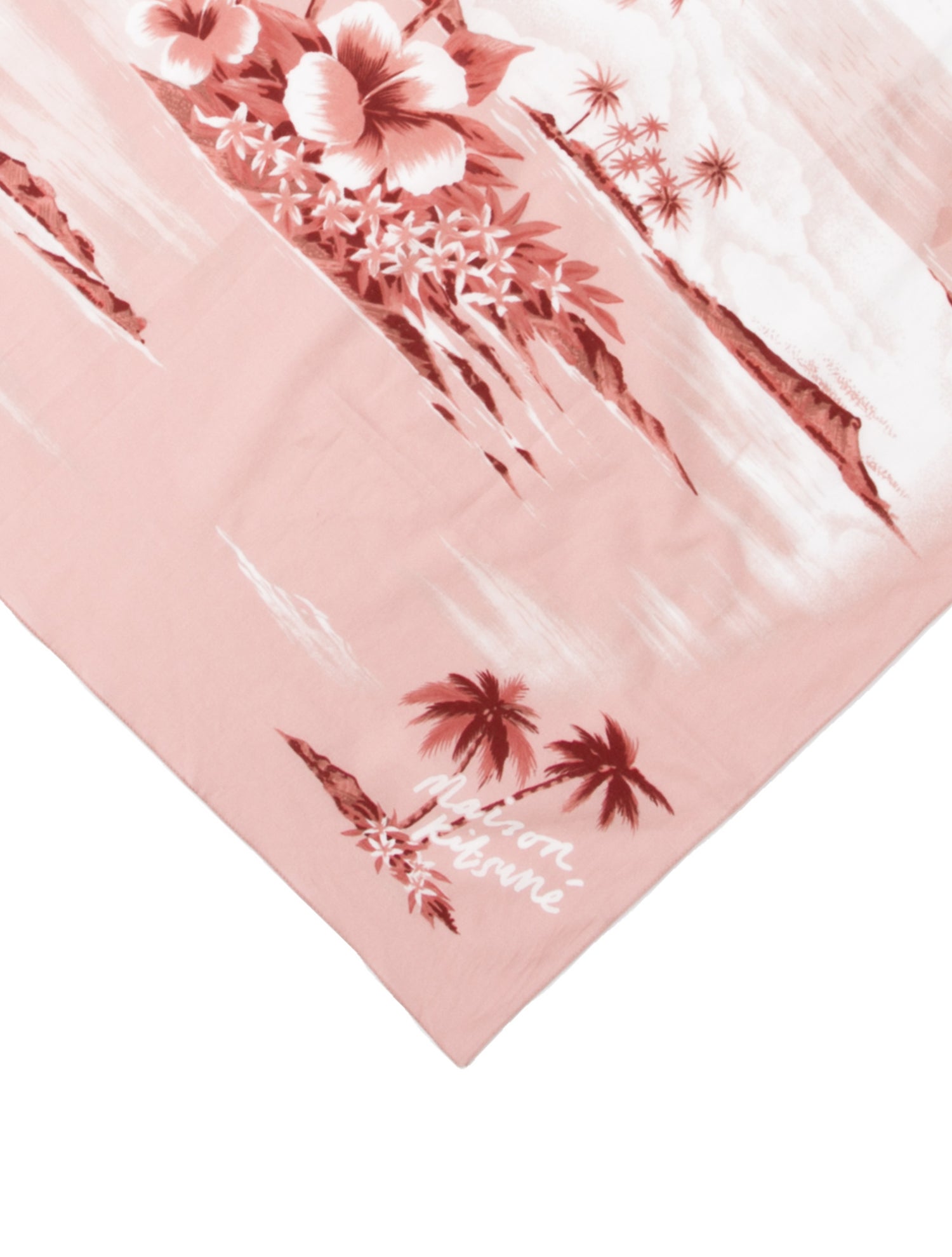 Maison Kitsuné Printed Scarf w/ Tags