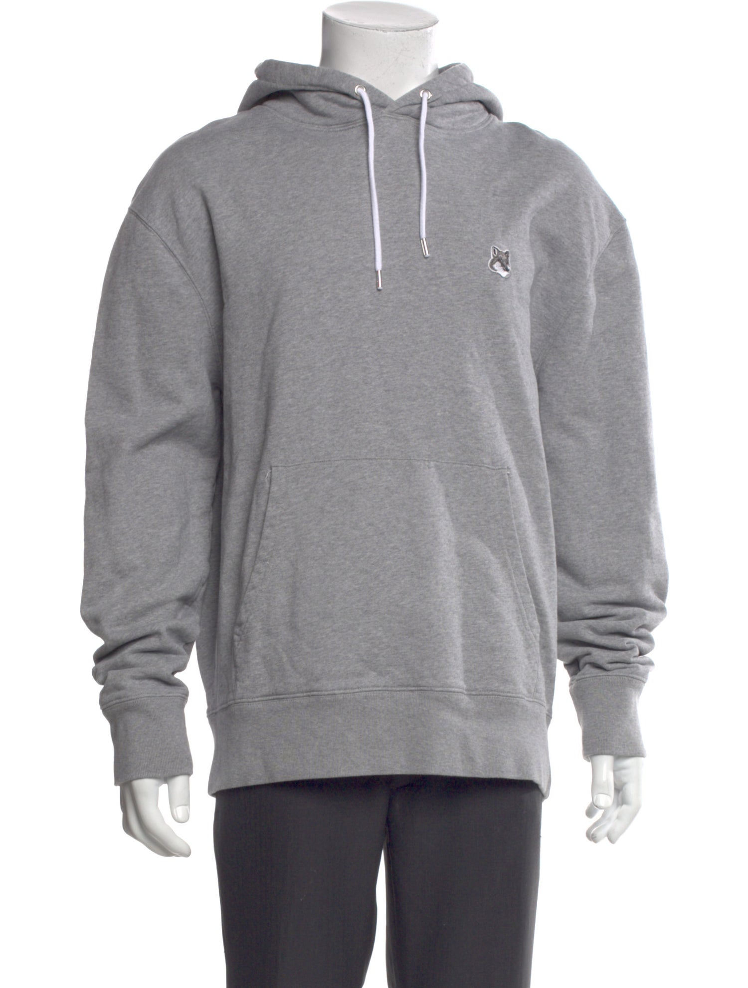 Maison Kitsuné Crew Neck Long Sleeve Hoodie