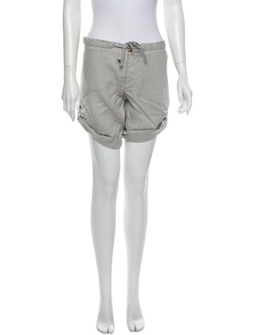 120% Lino Linen Mini Shorts Lino