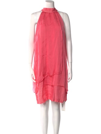 120% Lino Linen Knee-Length Dress