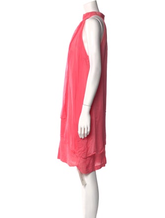 120% Lino Linen Knee-Length Dress