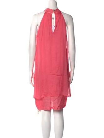 120% Lino Linen Knee-Length Dress