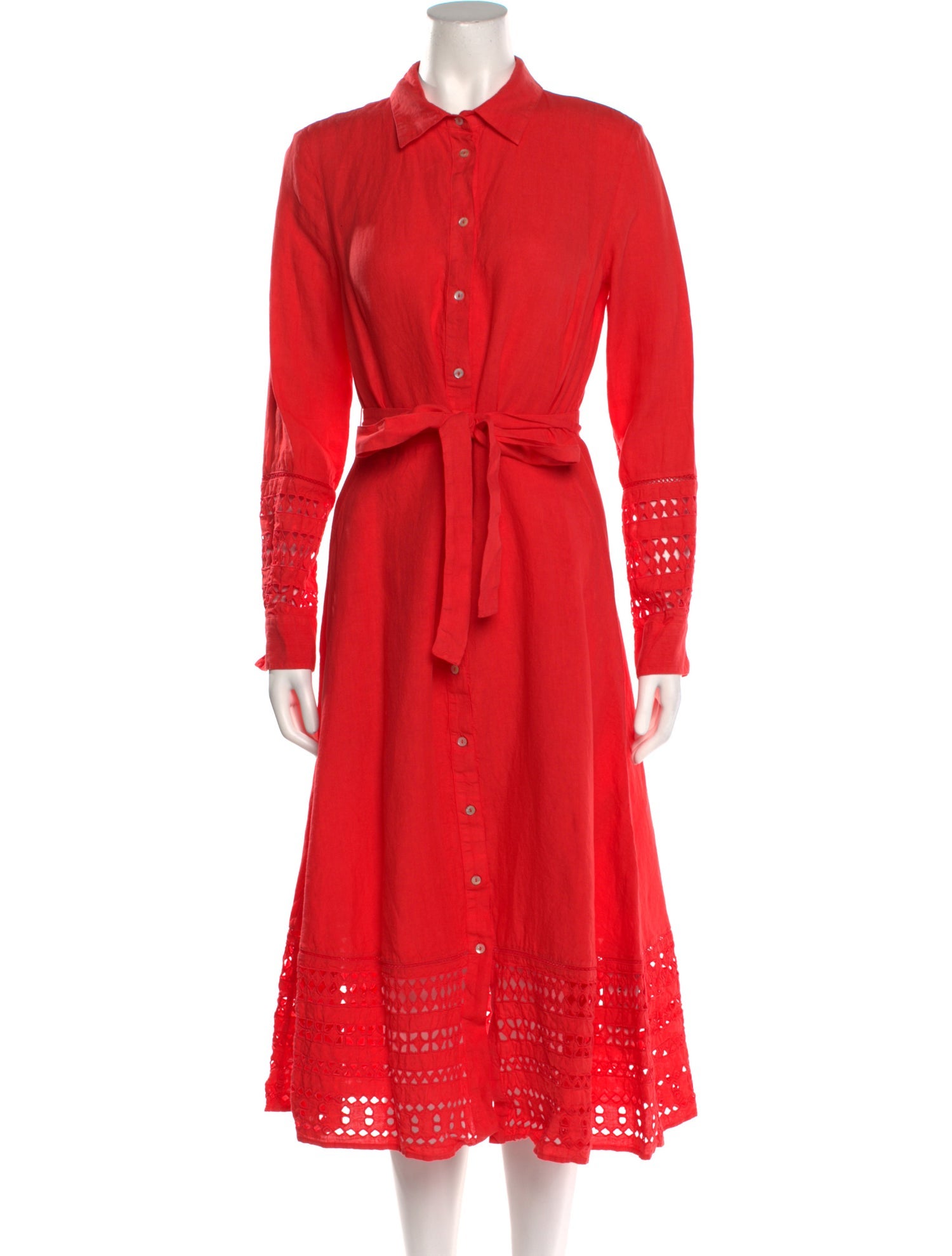 120% Lino Linen Long Dress