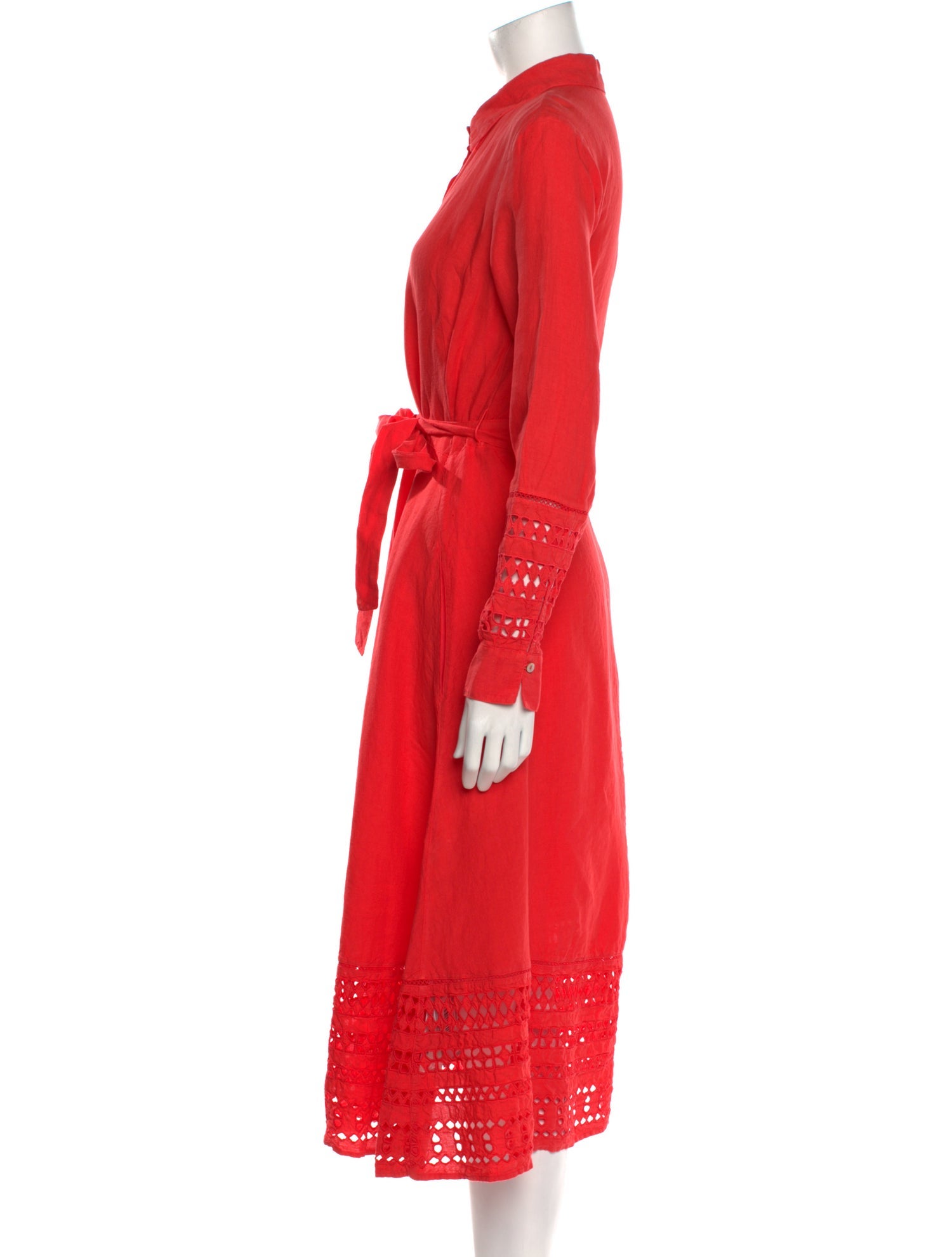 120% Lino Linen Long Dress