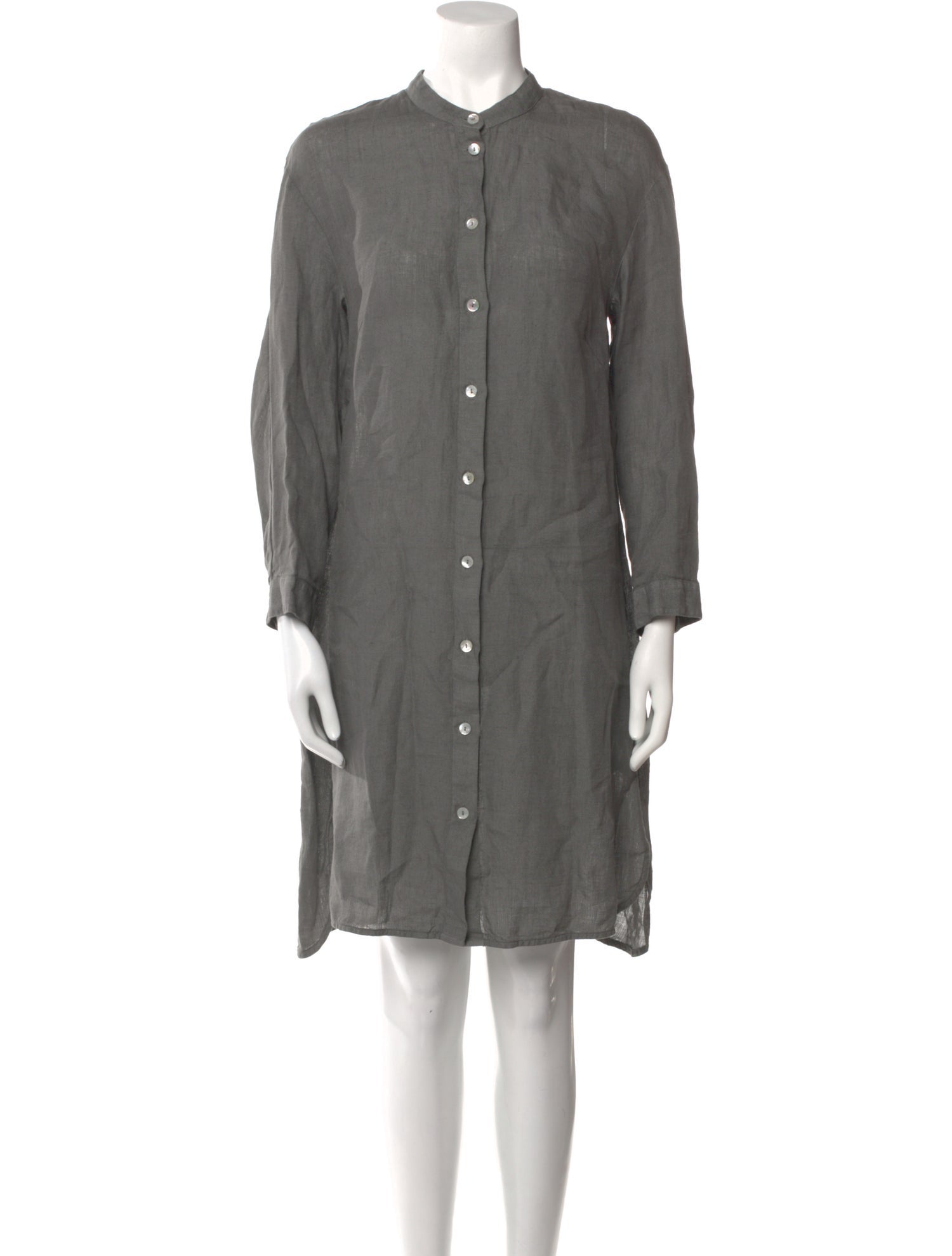 120% Lino Linen Knee-Length Dress w/ Tags