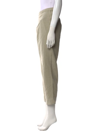 120% Lino Linen Straight Leg Pants