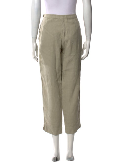 120% Lino Linen Straight Leg Pants