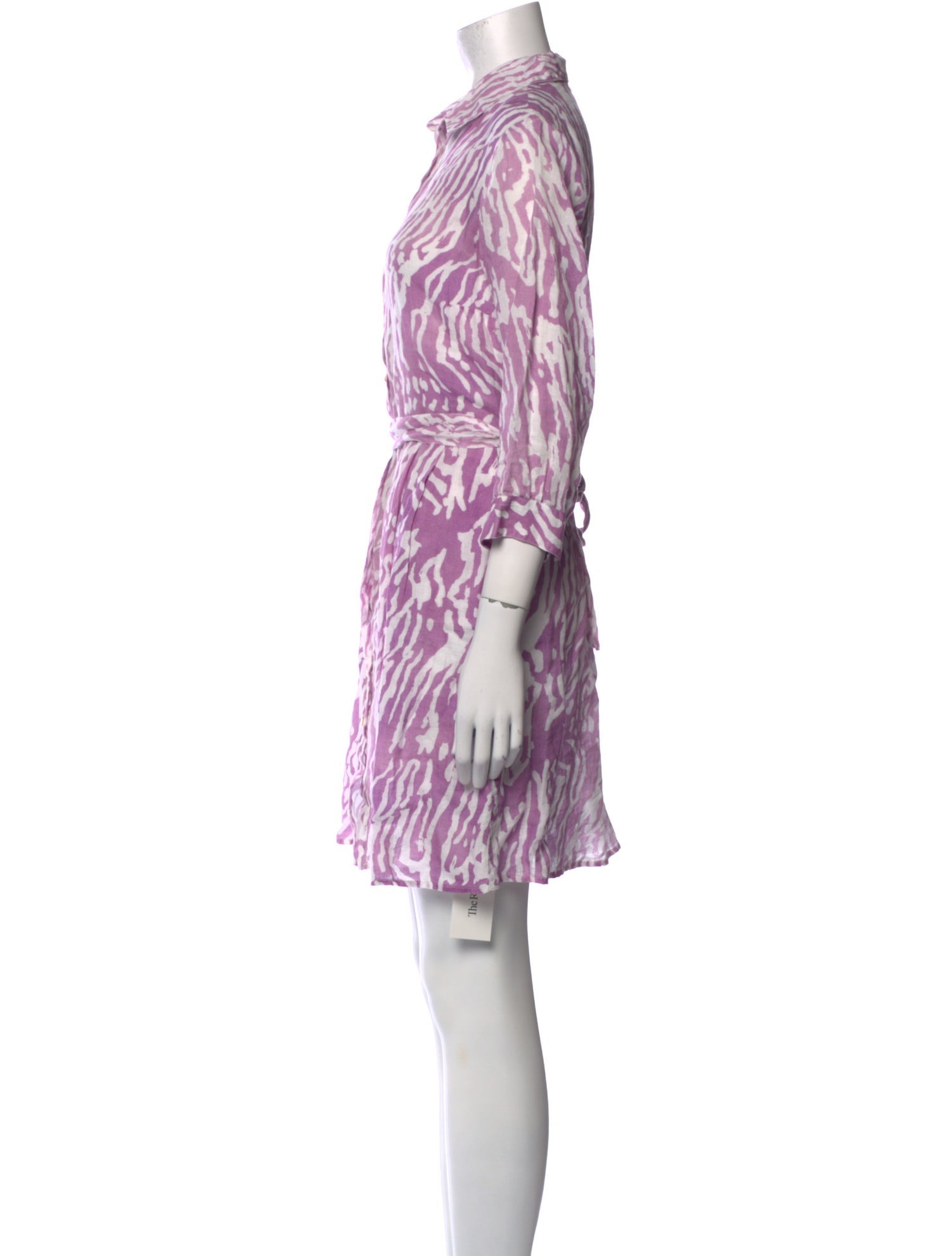 120% Lino Linen Mini Dress