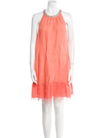 120% Lino Dresses Linen Mini Dress Us6, It42 | M