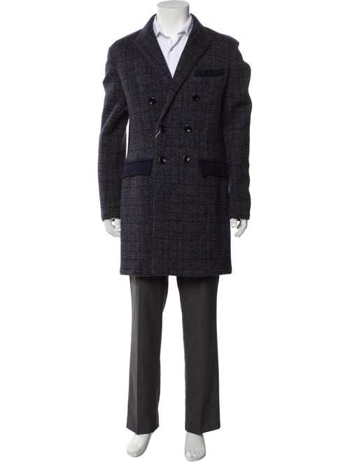 120% Lino Tweed Pattern Overcoat