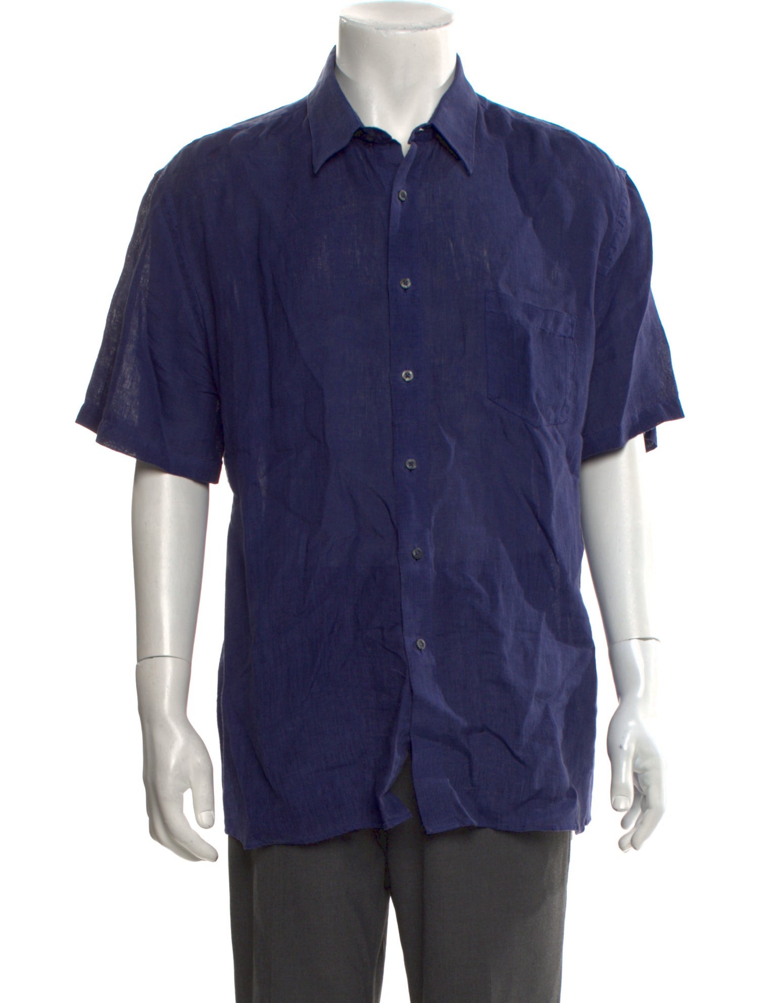 120% Lino Linen Short Sleeve Shirt