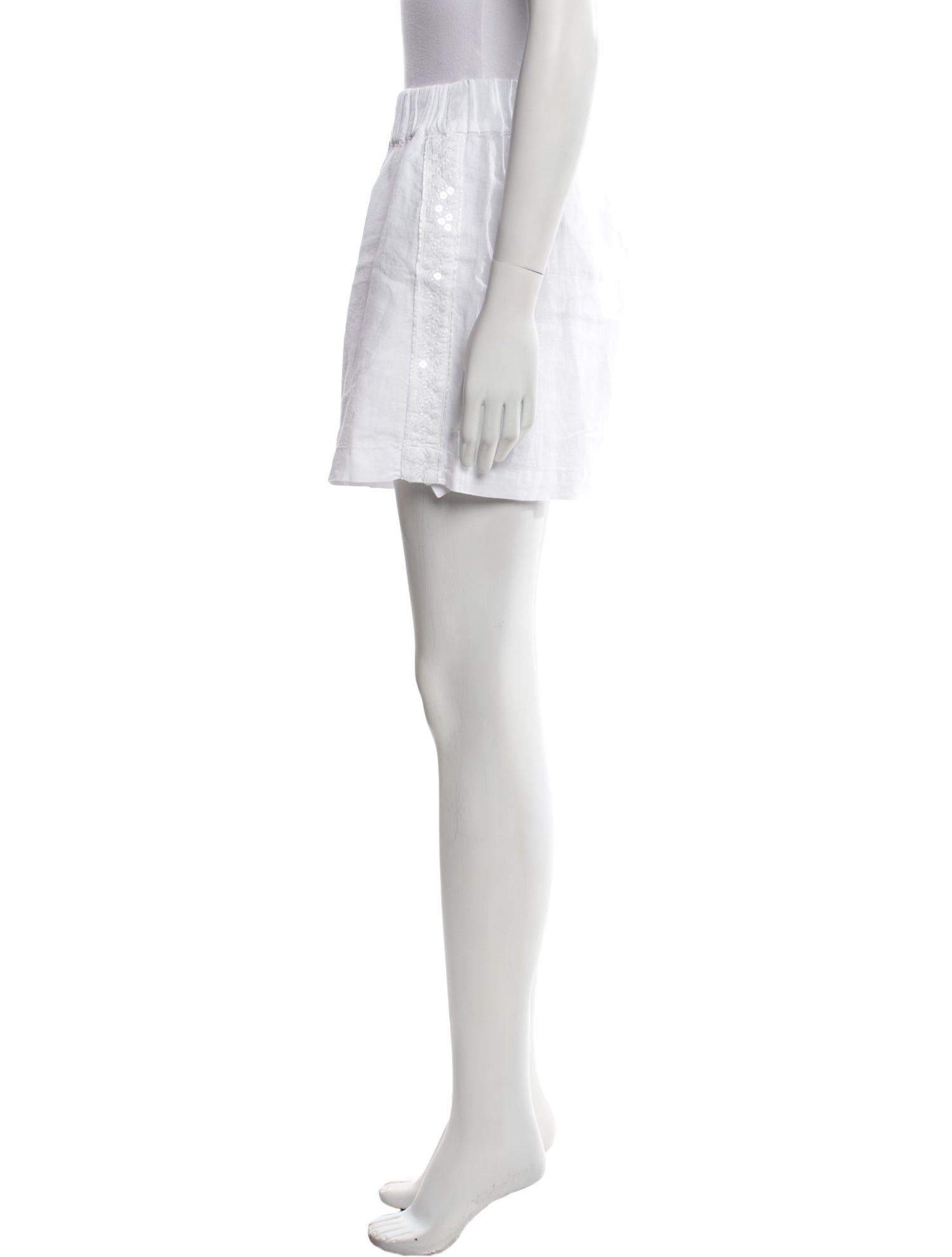 120% Lino Linen Mini Shorts w/ Tags