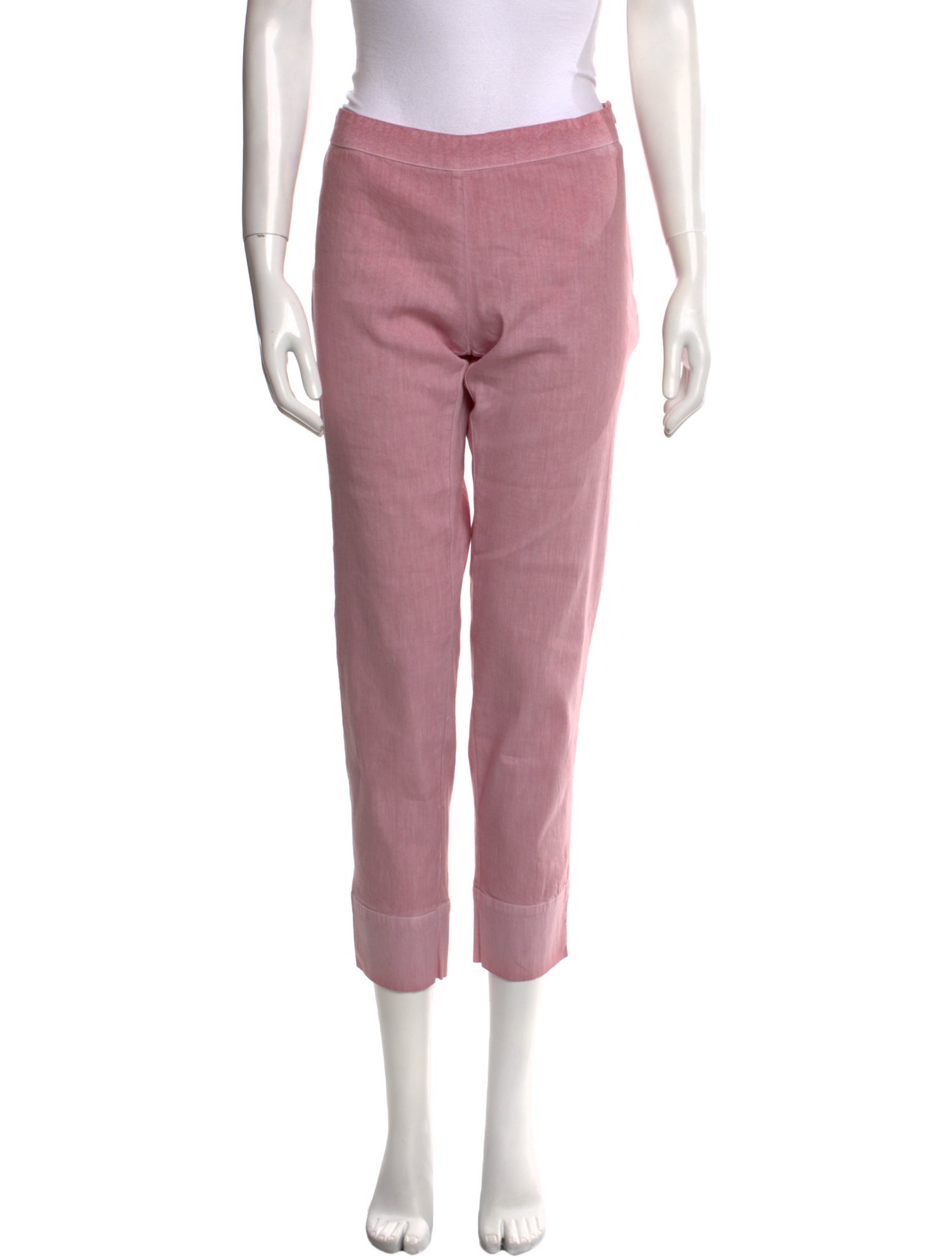 120% Lino Linen Skinny Leg Pants