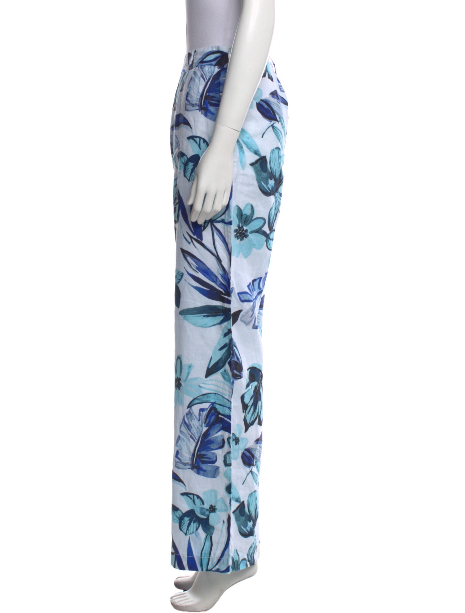 120% Lino Linen Wide Leg Pants