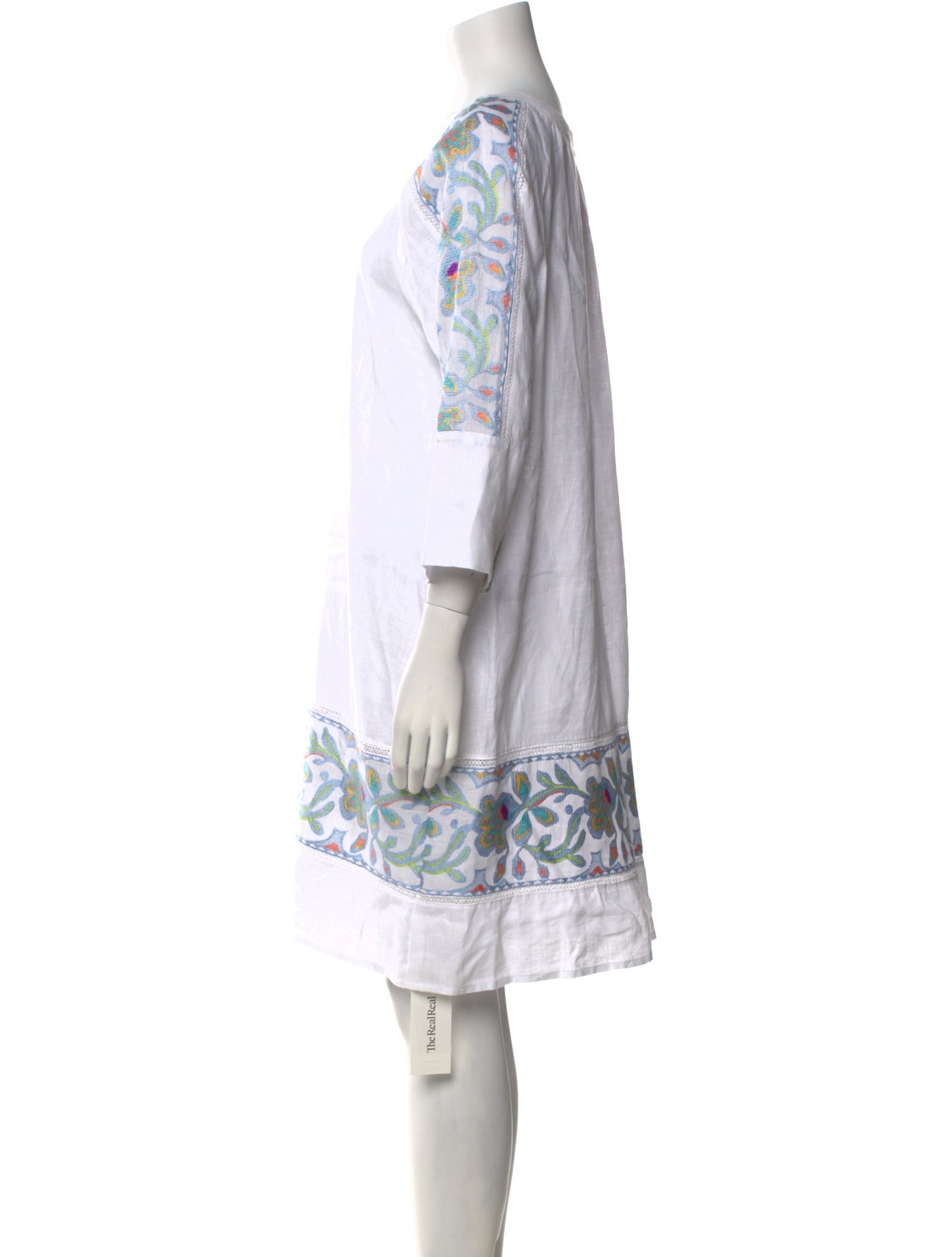 120% Lino Linen Mini Dress