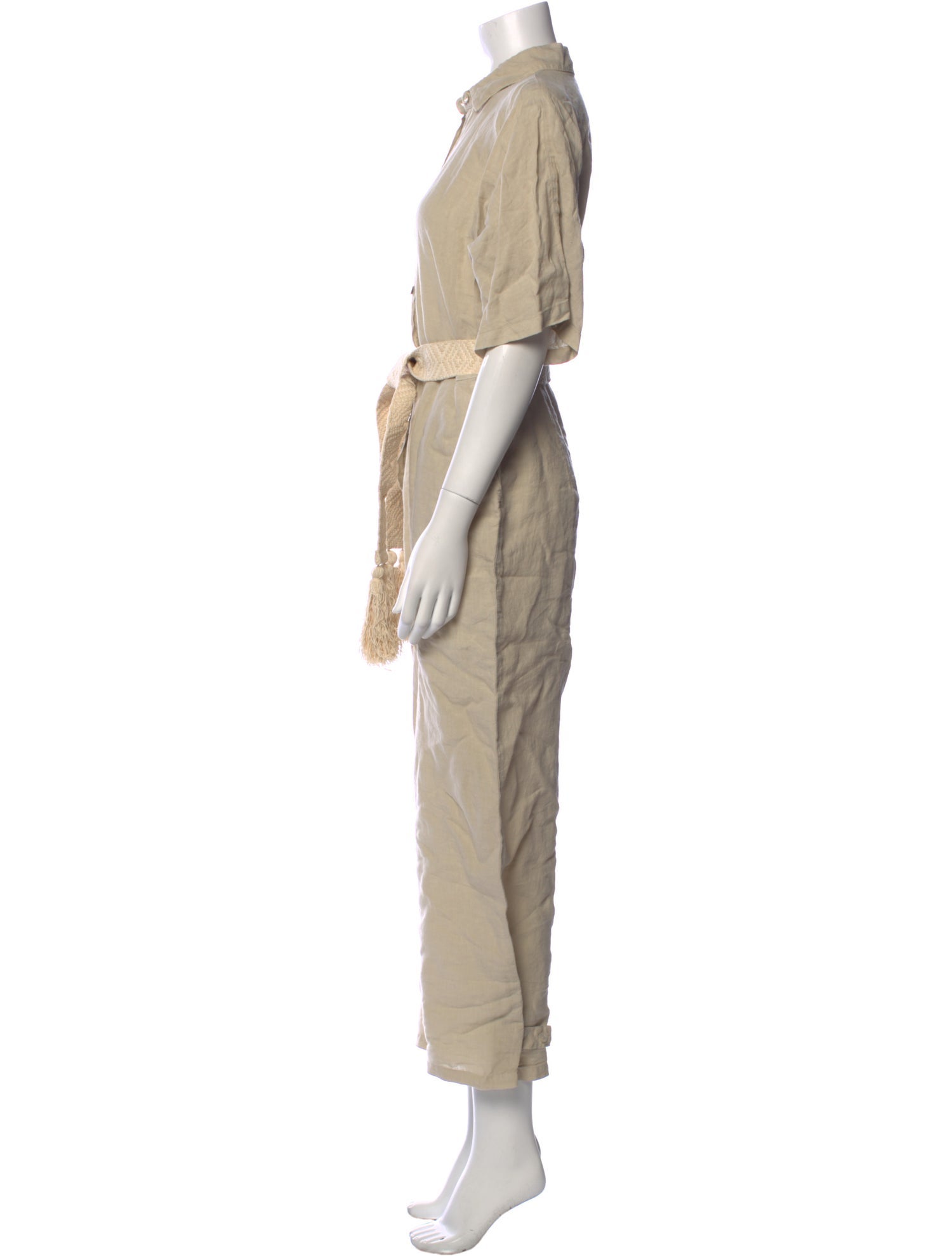 120% Lino Linen Jumpsuit w/ Tags