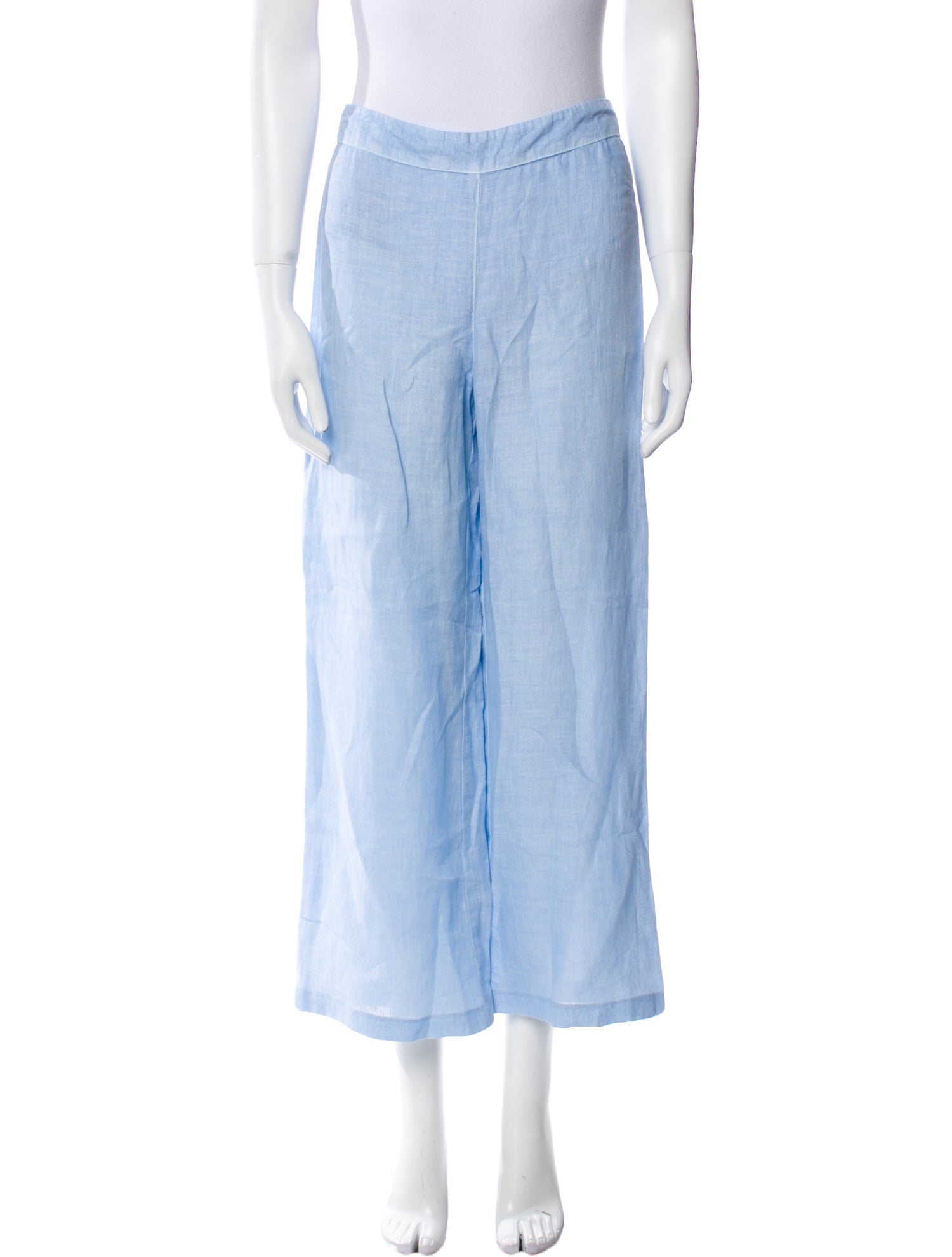 120% Lino Wide Leg Pants