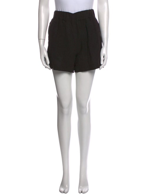 120% Lino Linen Mini Shorts