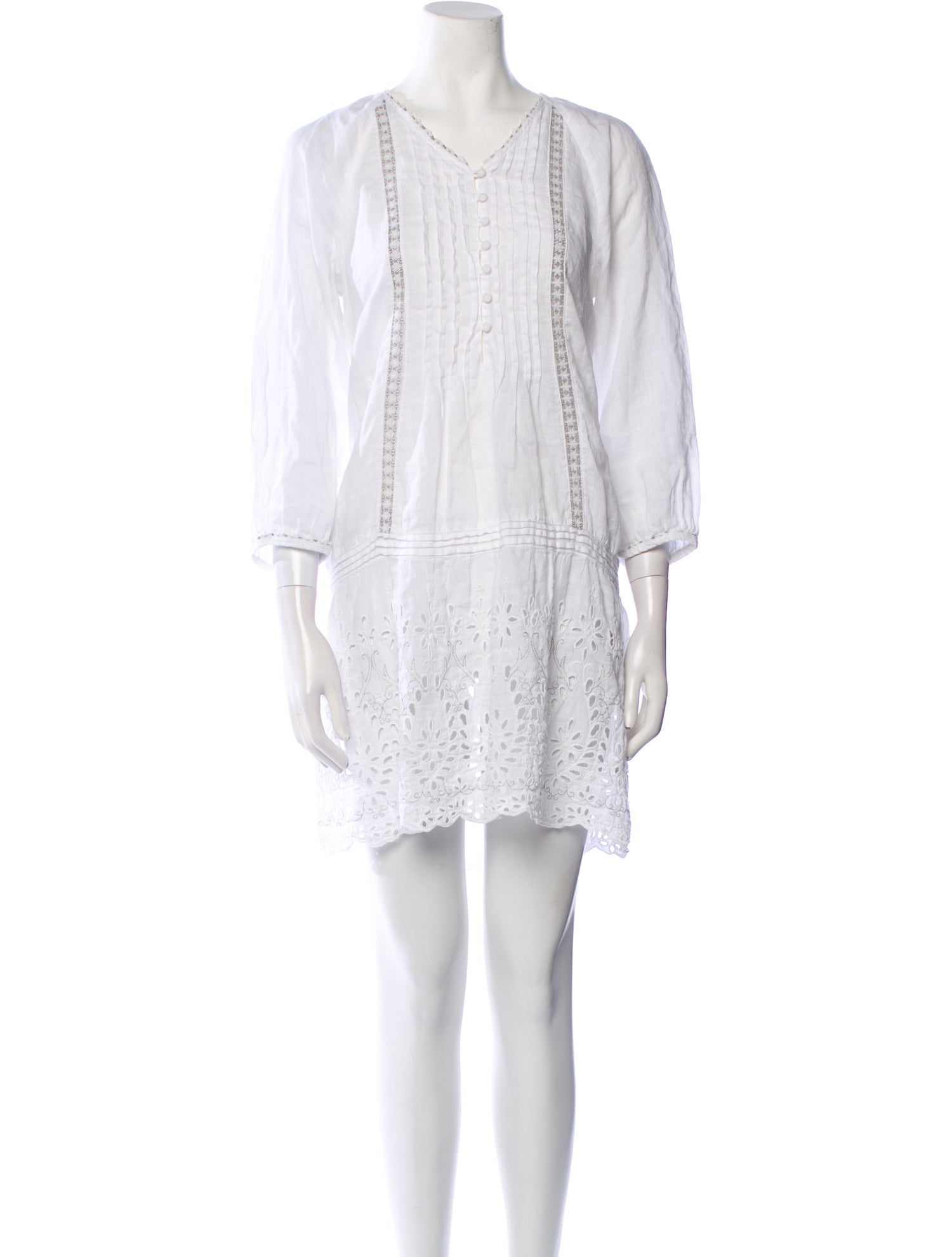 120% Lino Linen Mini Dress