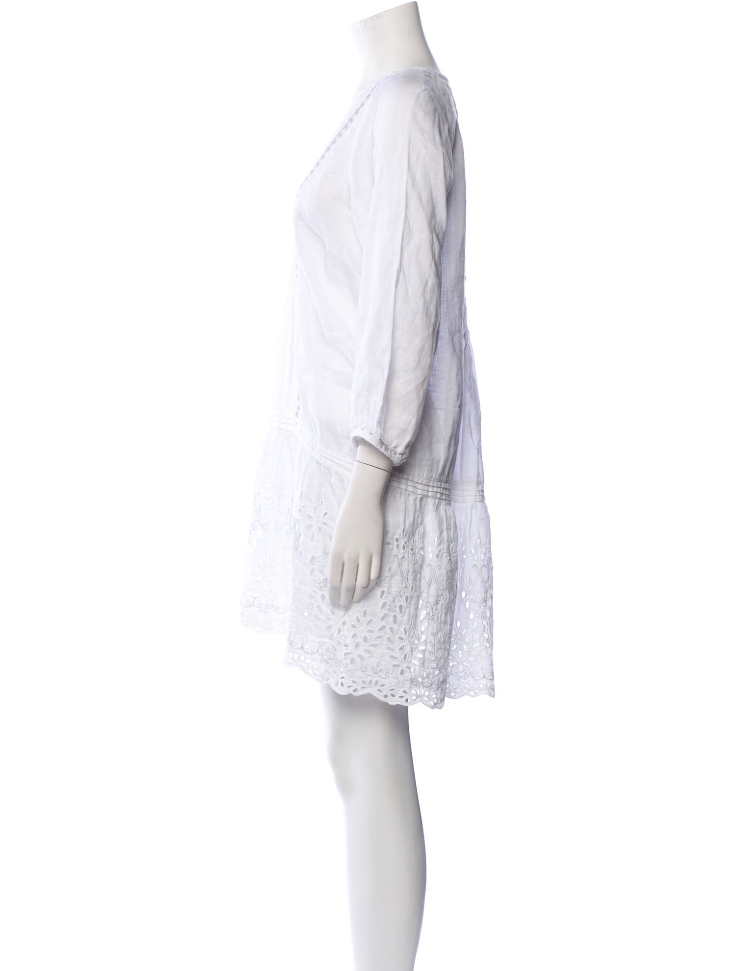 120% Lino Linen Mini Dress