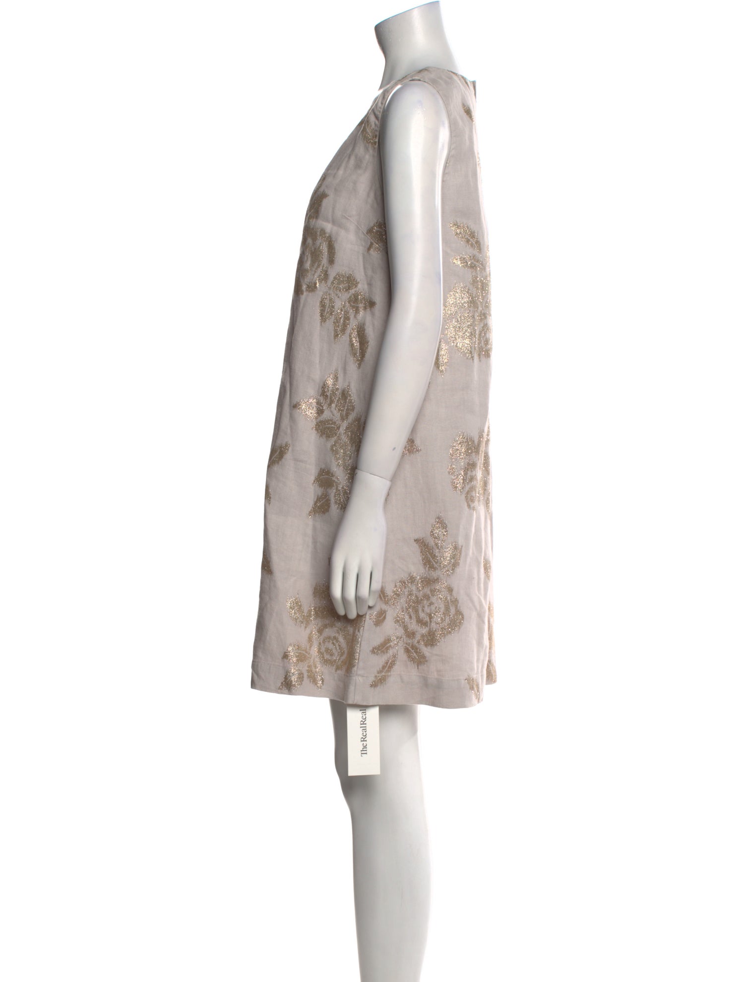 120% Lino Linen Mini Dress