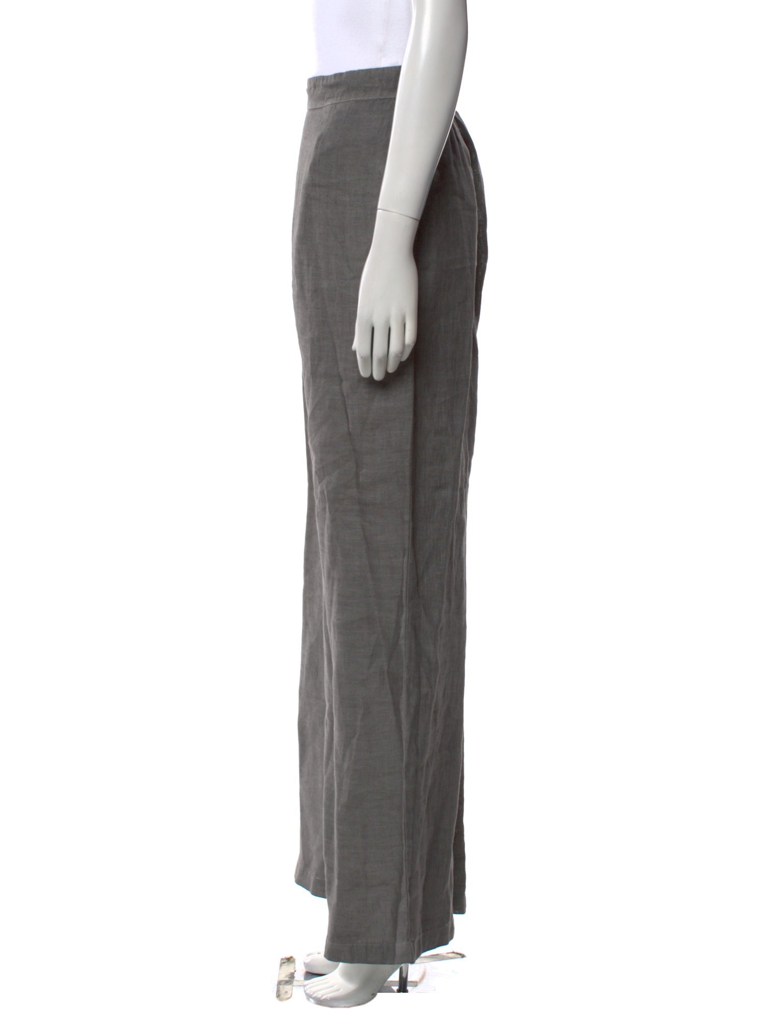 120% Lino Linen Wide Leg Pants