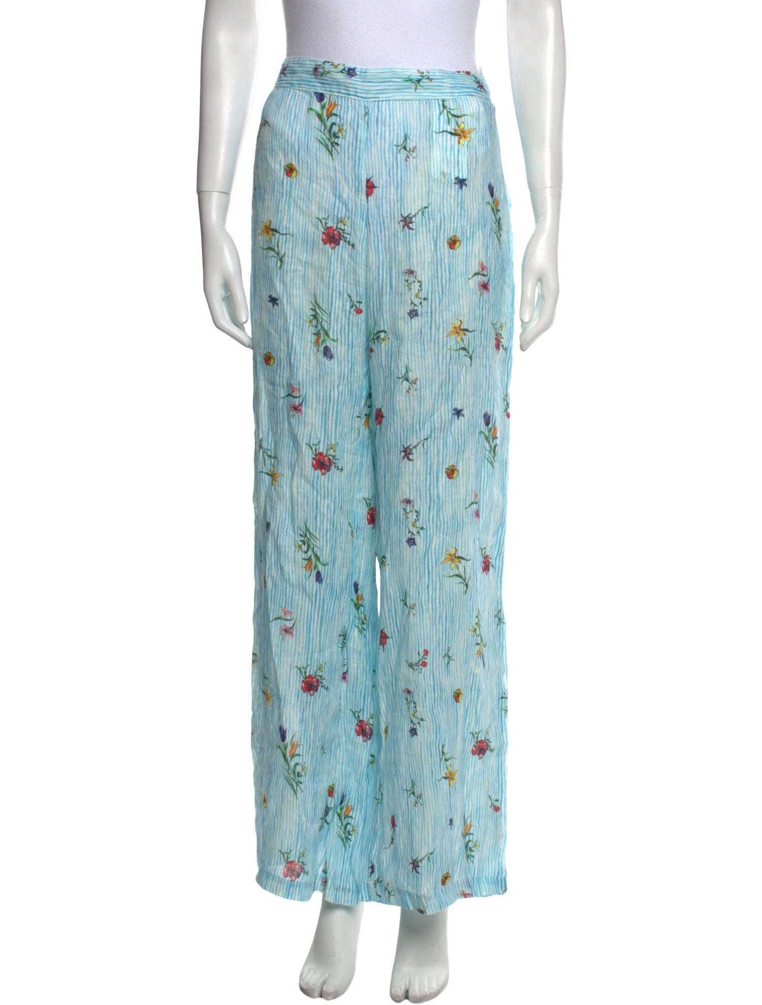 120% Lino Linen Wide Leg Pants w/ Tags