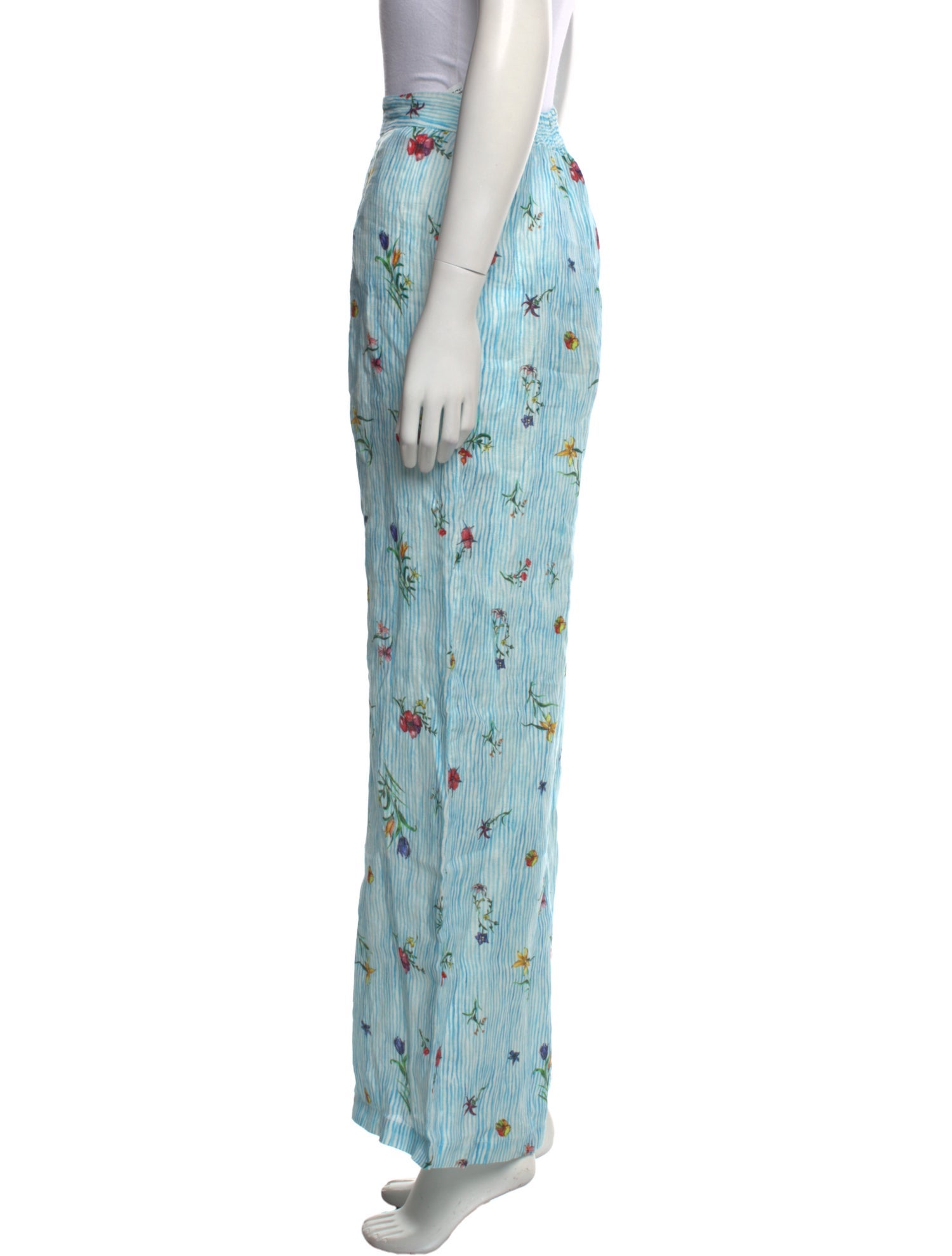 120% Lino Linen Wide Leg Pants w/ Tags