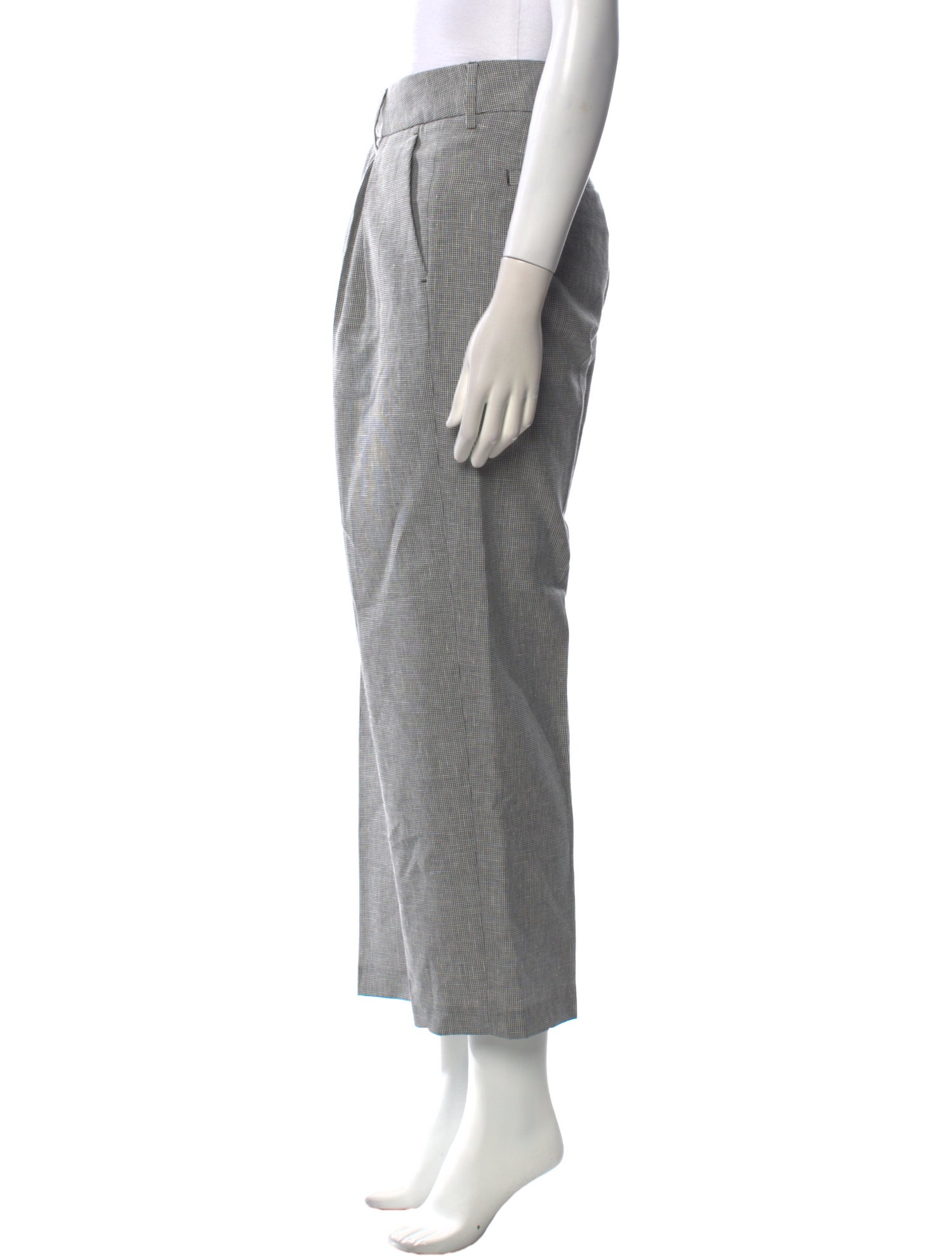 120% Lino Linen Straight Leg Pants