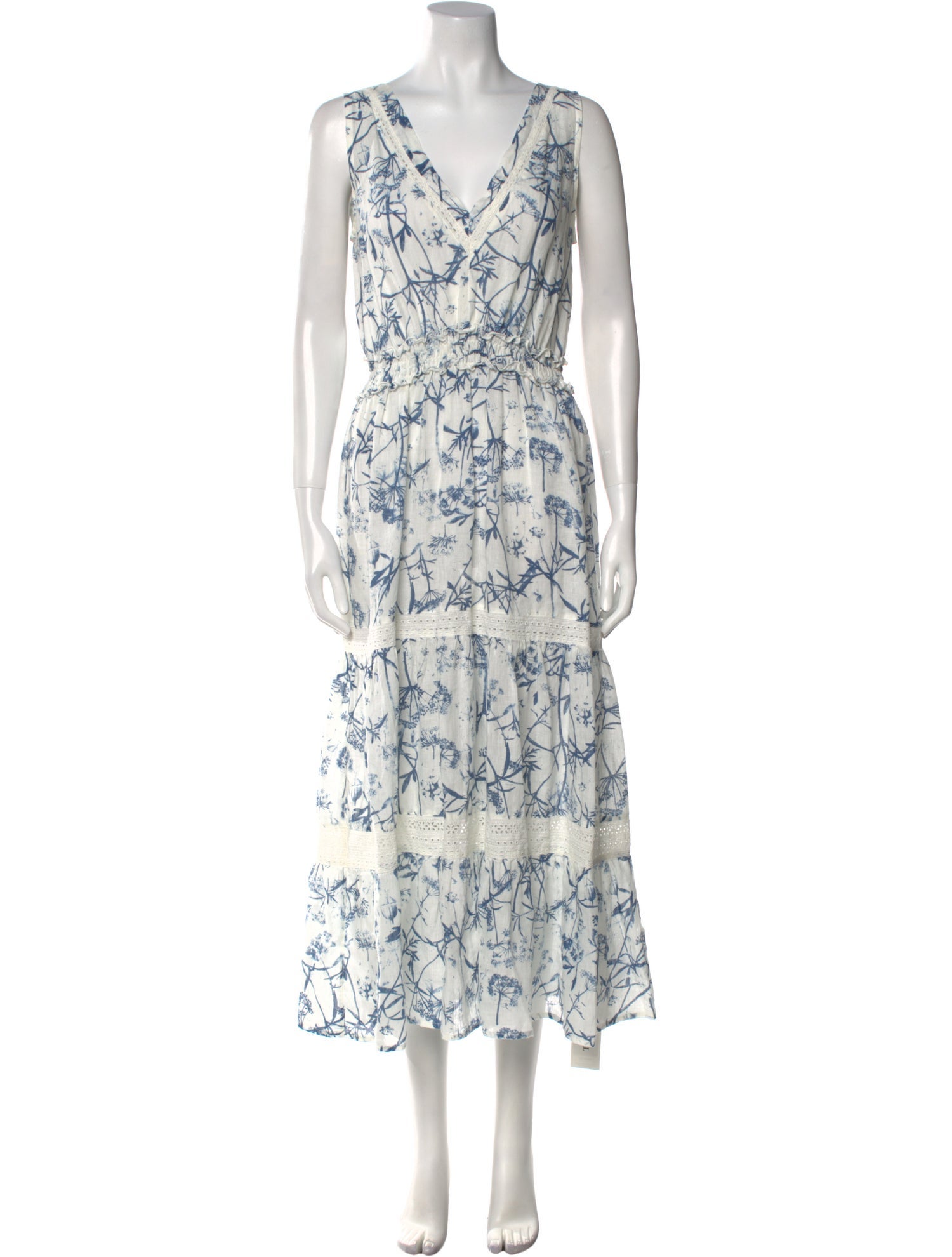 120% Lino Linen Long Dress