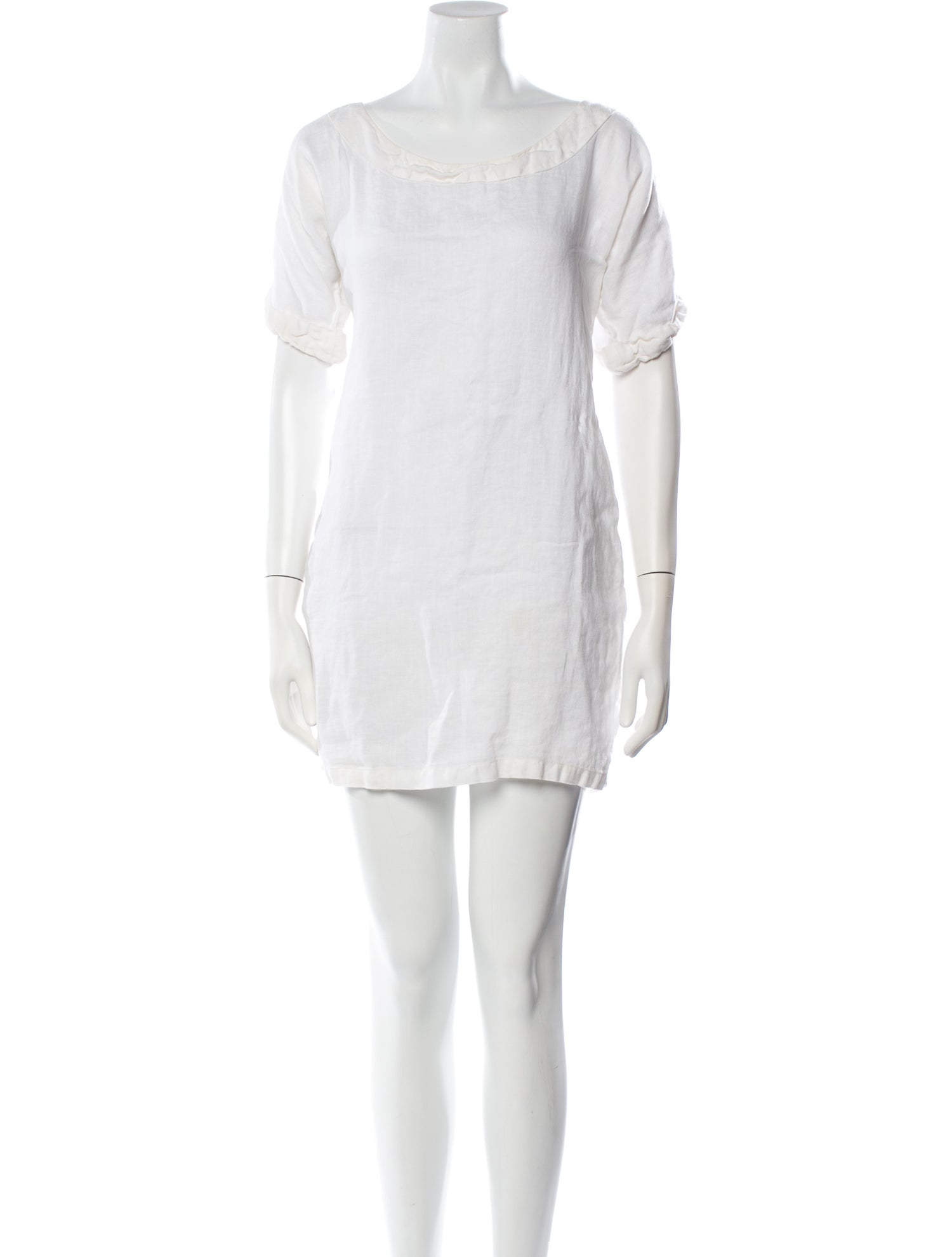 120% Lino Linen Mini Dress