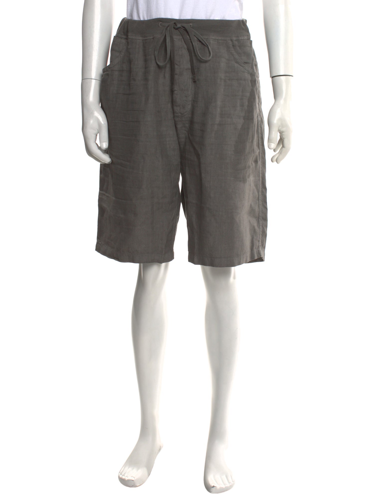 120% Lino Linen Jogger Shorts