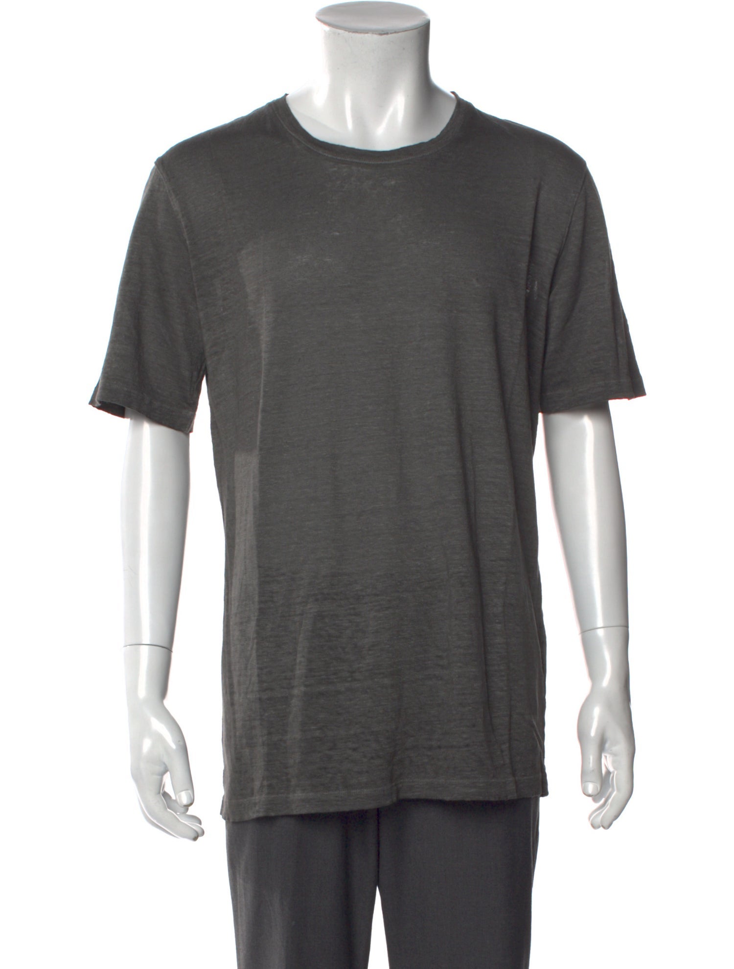 120% Lino Linen Crew Neck T-Shirt w/ Tags