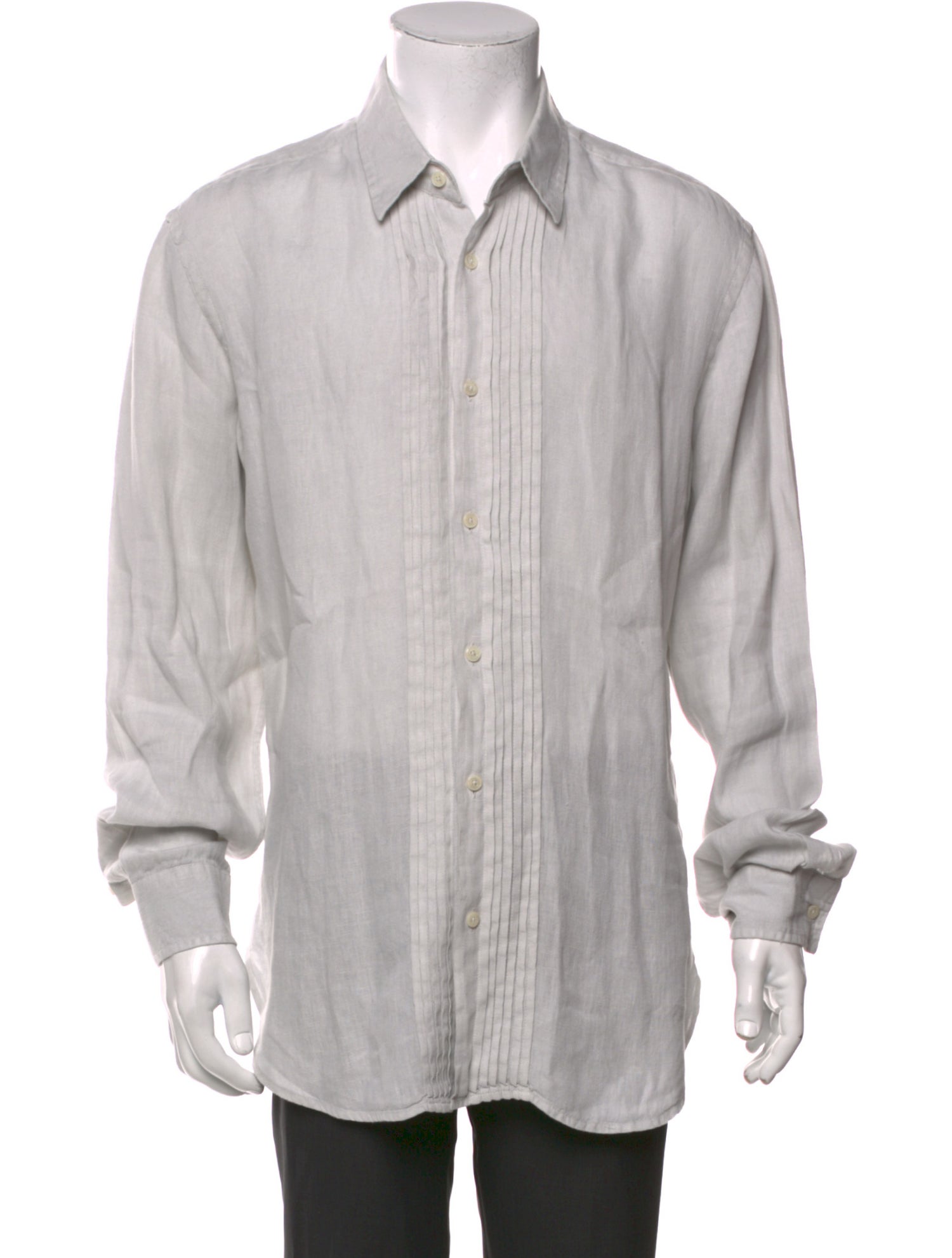 120% Lino Linen Long Sleeve Shirt