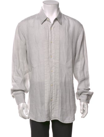 120% Lino Linen Long Sleeve Shirt