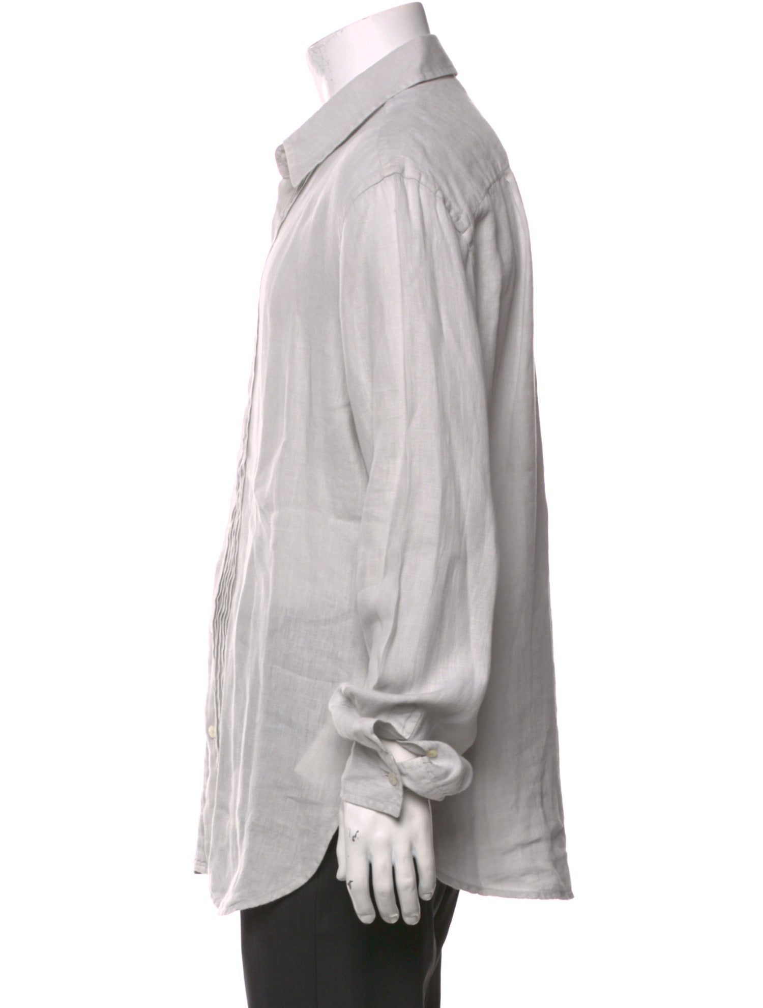 120% Lino Linen Long Sleeve Shirt
