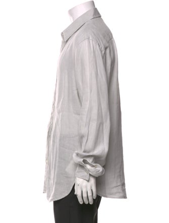 120% Lino Linen Long Sleeve Shirt