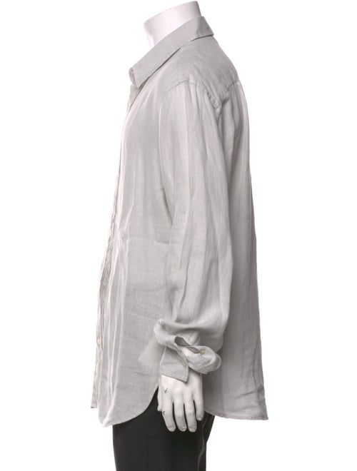 120% Lino Linen Long Sleeve Shirt