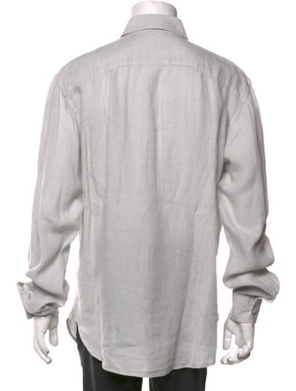 120% Lino Linen Long Sleeve Shirt