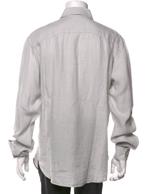 120% Lino Linen Long Sleeve Shirt