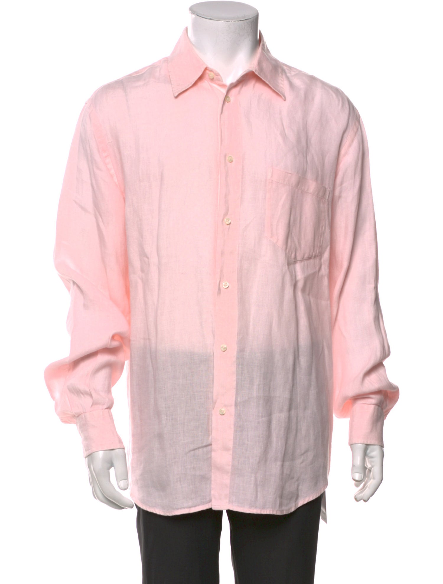 120% Lino Linen Long Sleeve Shirt