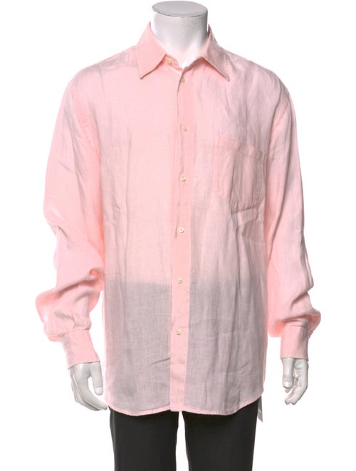 120% Lino Linen Long Sleeve Shirt