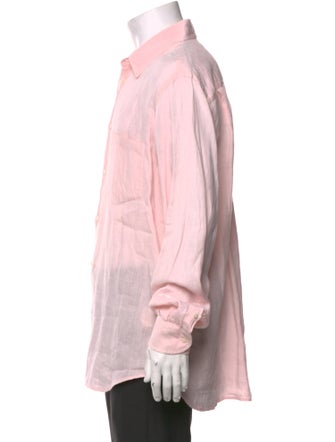 120% Lino Linen Long Sleeve Shirt