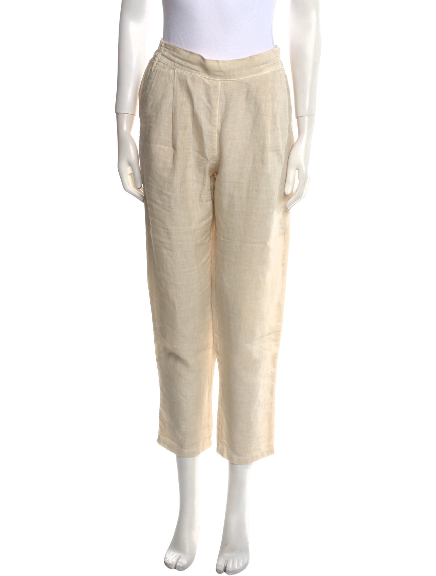 120% Lino Straight Leg Pants