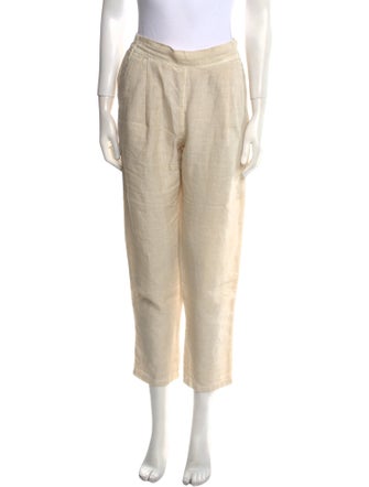 120% Lino Straight Leg Pants