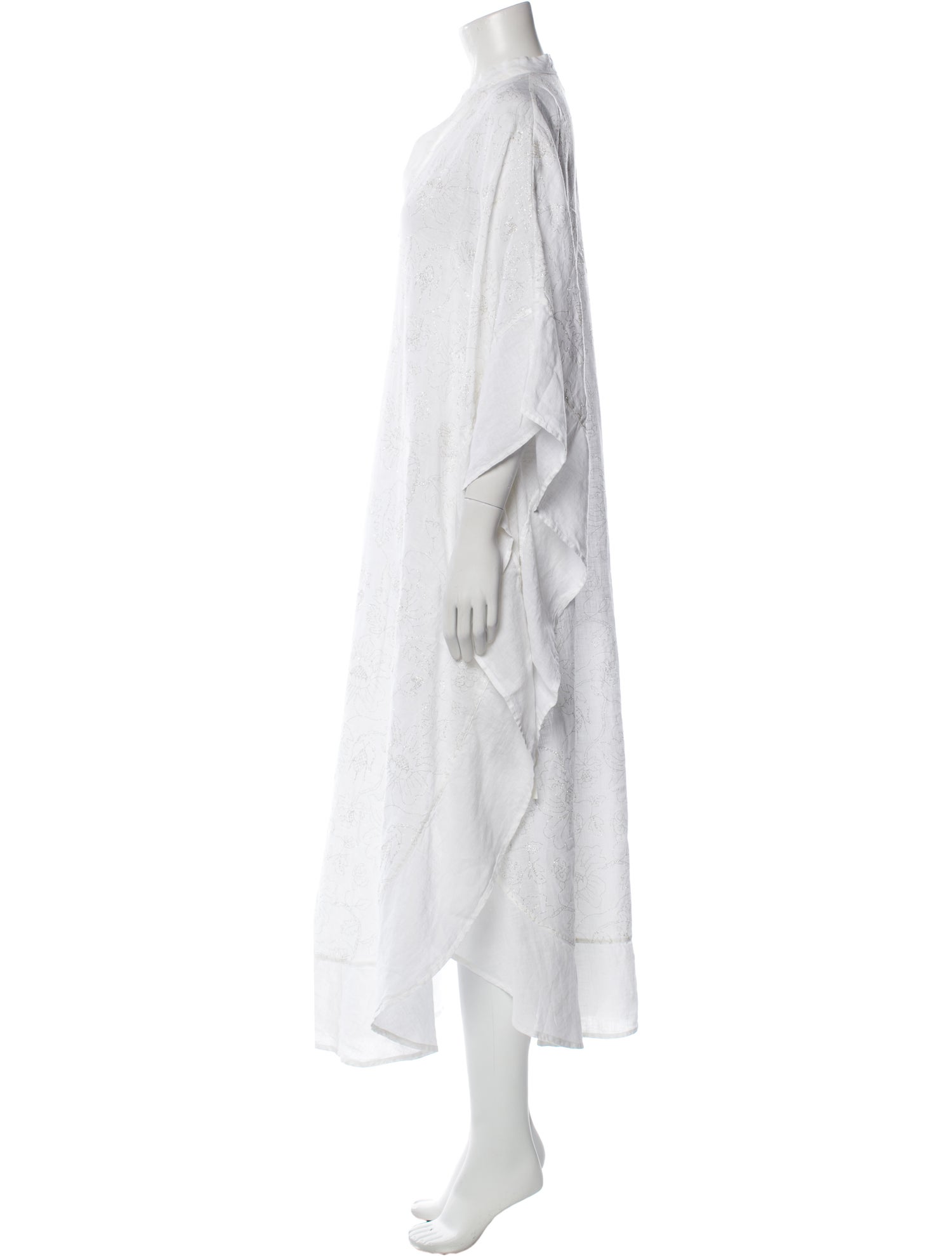 120% Lino Linen Long Dress