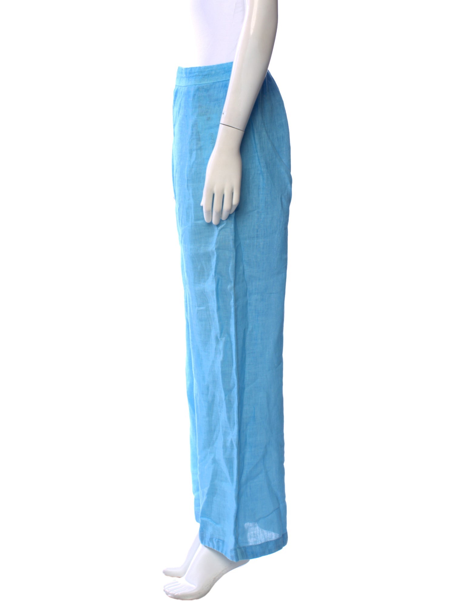 120% Lino Linen Wide Leg Pants