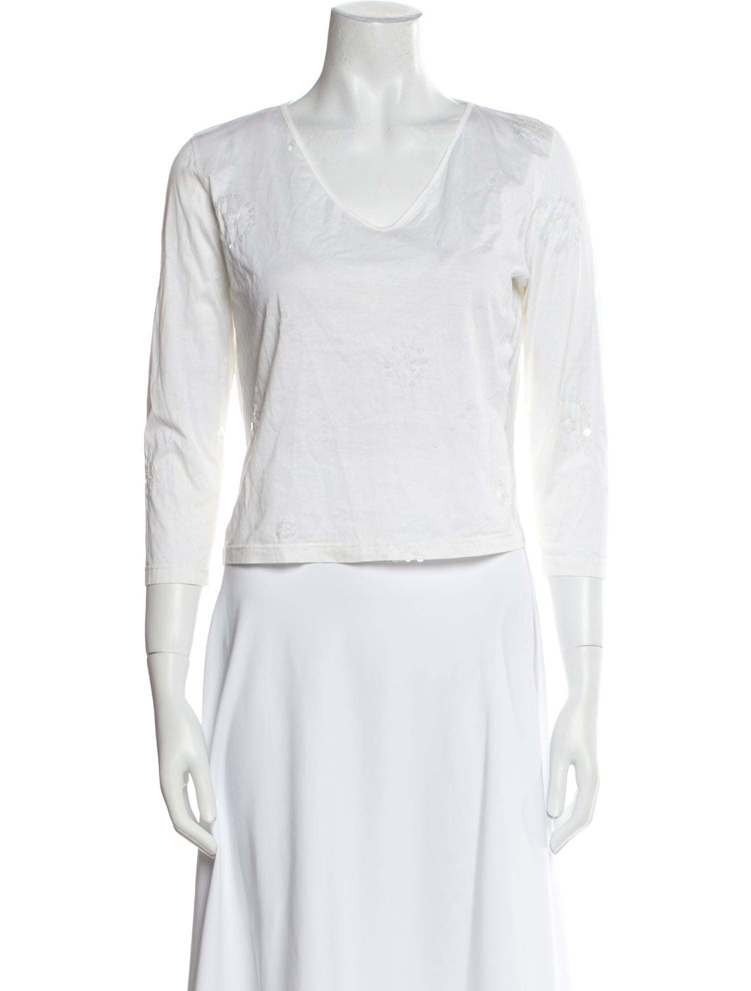 120% Lino V-Neck Sweater