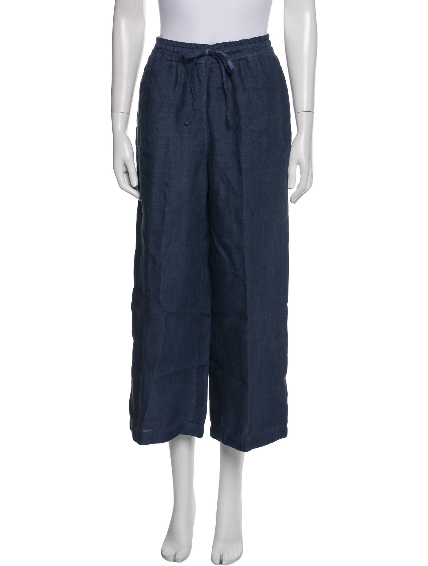 120% Lino Linen Wide Leg Pants
