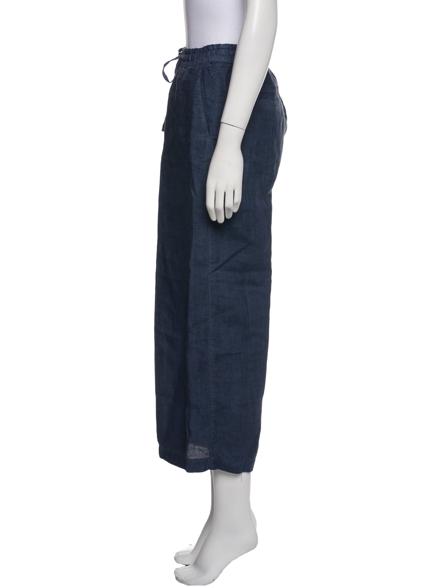 120% Lino Linen Wide Leg Pants